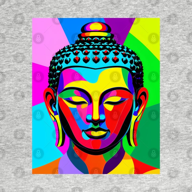 Buddha Pop Art by MtWoodson